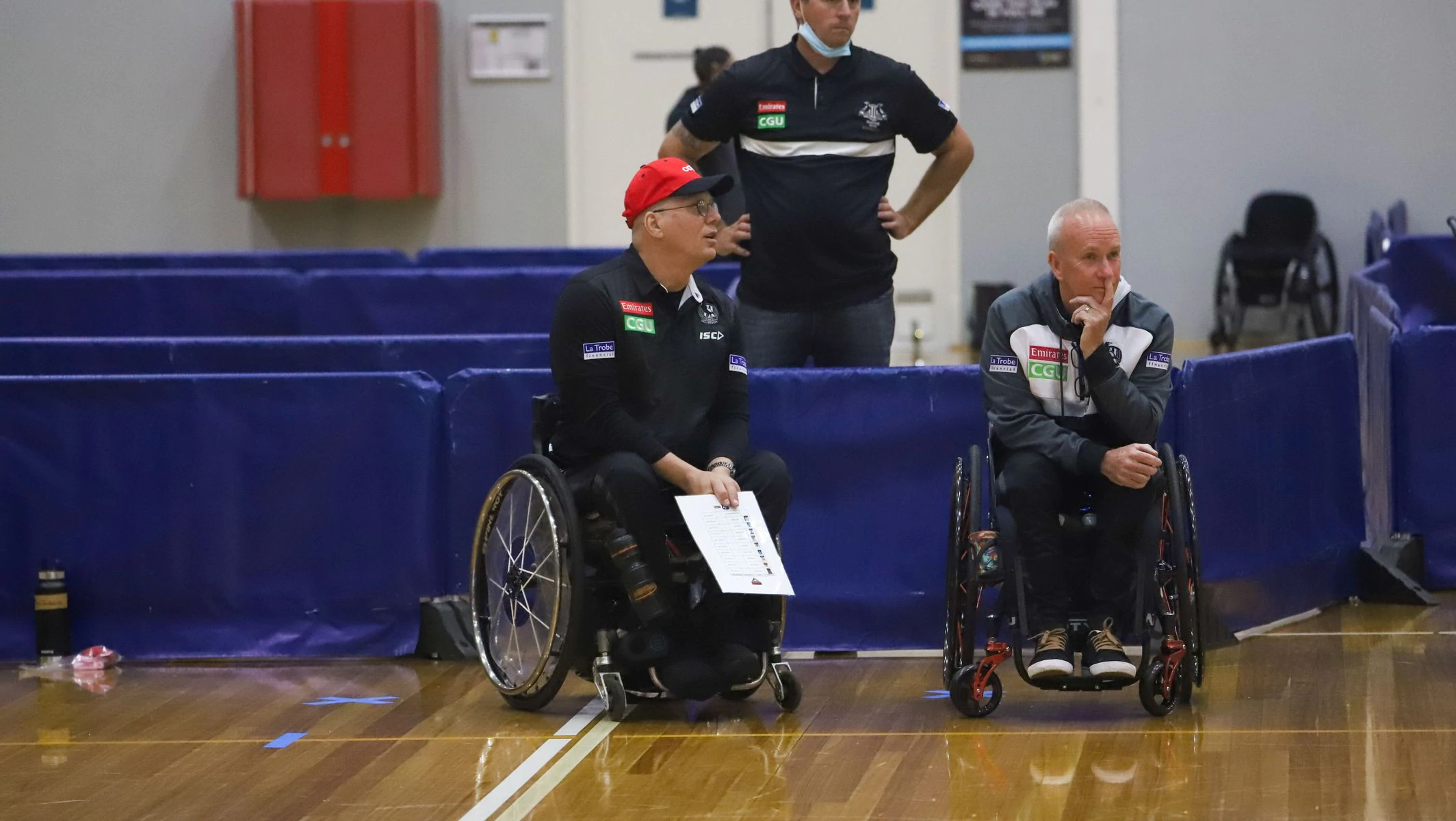 Wheelchair AFL Coach Brian Fitzpatrick